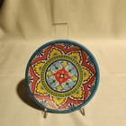 צלחות מלמין דגם מרוקו כחול