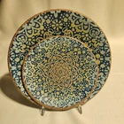 צלחות מלמין דגם מרוקו אותנטית