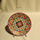 צלחות מלמין דגם מרוקו אדום